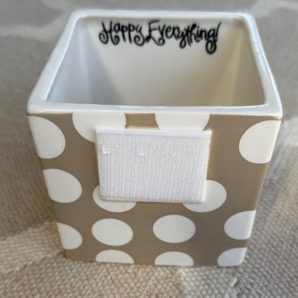 Coton Colors Other - Happy Everything Polka Dot Square Container great condition!